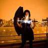 Зонт Джедая с LED подсветкой - kawaii_zont_dzheday_rozoviy_3027_large.jpg
